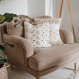 Housse de coussin bohème "Zanzibar"