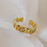Bague Soleil Gras Or