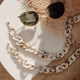 Chaine à lunettes "Café"