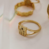 Bague Dubaï or
