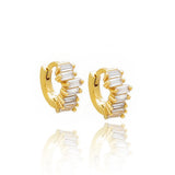 Florence Hoop Earrings Mini Gold