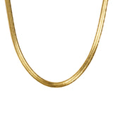 Herringbone Choker Gold