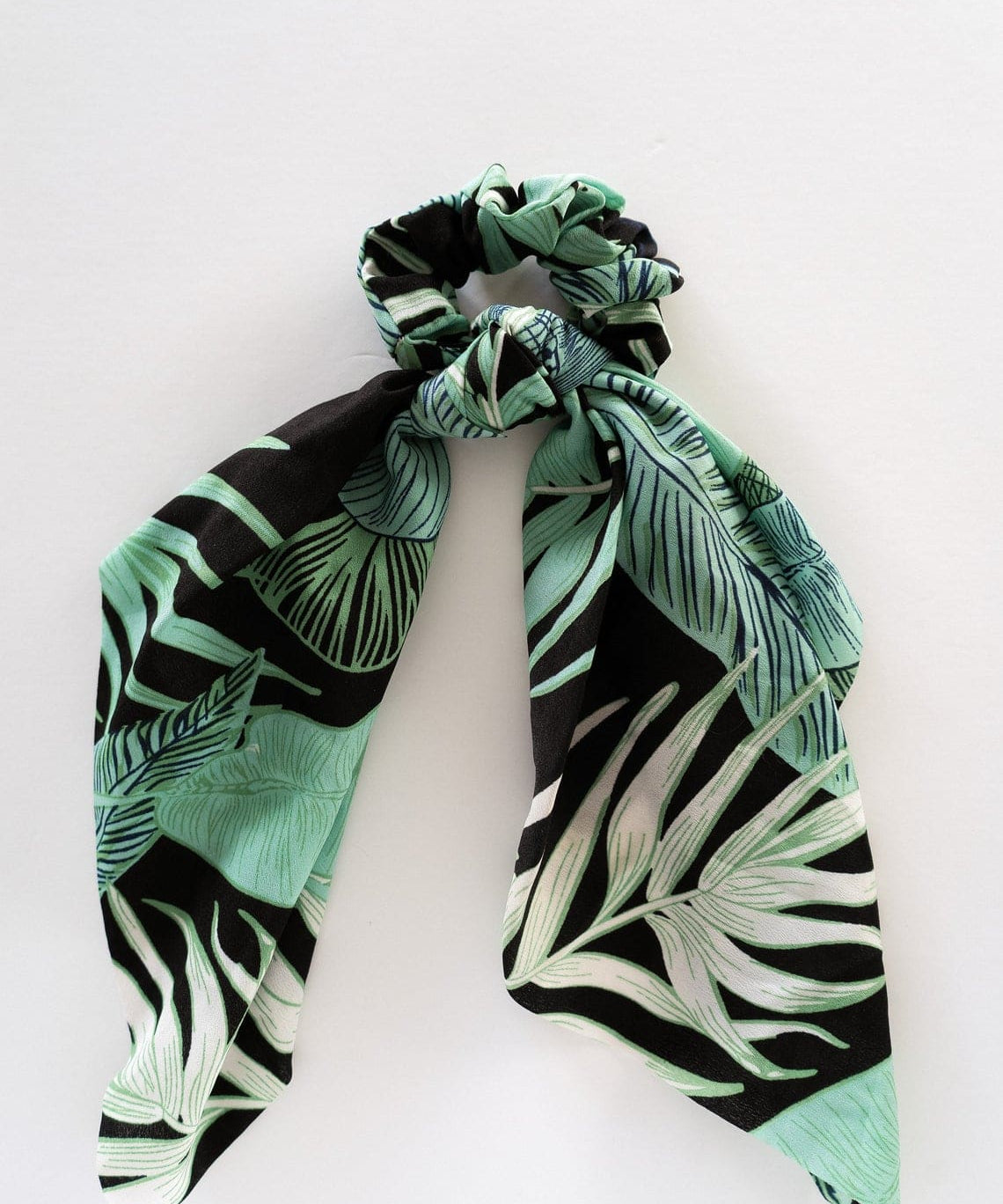 Scrunchie with "Tropical" scarf detail | various patterns