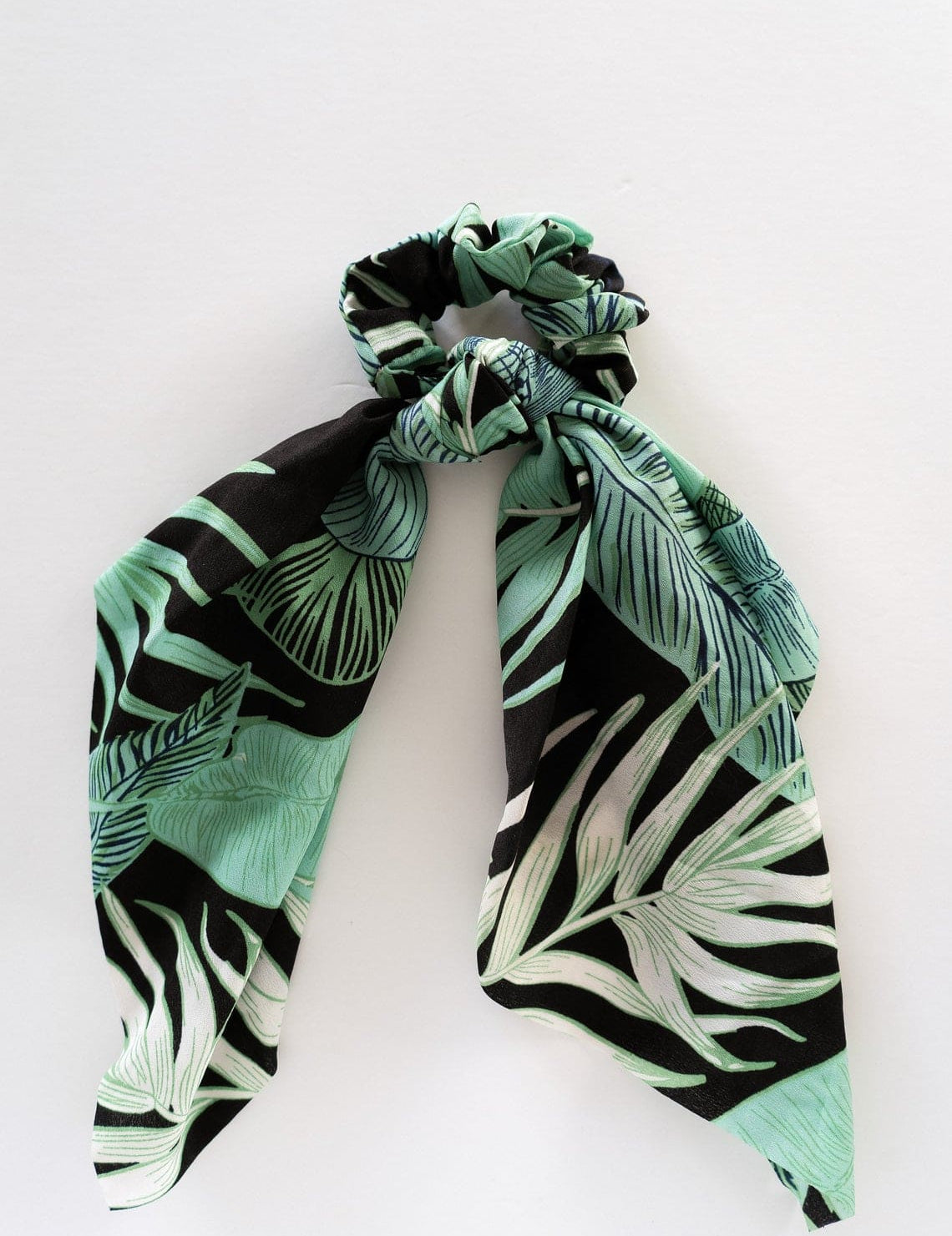 Chouchou avec détail en tissu Tropical