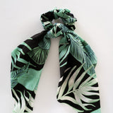 Scrunchie with "Tropical" scarf detail | various patterns