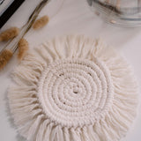 Macrame coasters