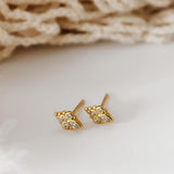 Marrakech Stud Earrings Gold