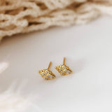 Marrakech Stud Earrings Gold