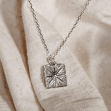 Pendant Necklace "North Star" silver