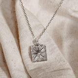 Pendant Necklace North Star Silber