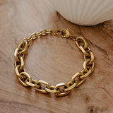 Rolo Chain Bracelet Gold