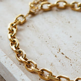 Rolo Chain Necklace Gold