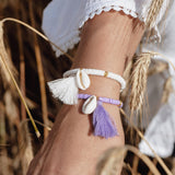 Bracelet pompon "Summer"