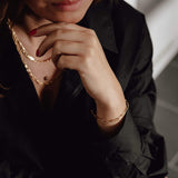 Big Paperclip Bracelet Gold