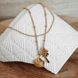 Travel Anklet Gold