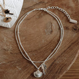 Travel Anklet Silber